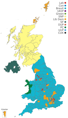 Résultats au Royaume-Uni des élections européennes de 2019