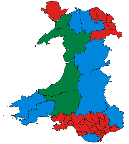 Résultats au pays de Galles à l'élection anticipée de 2017