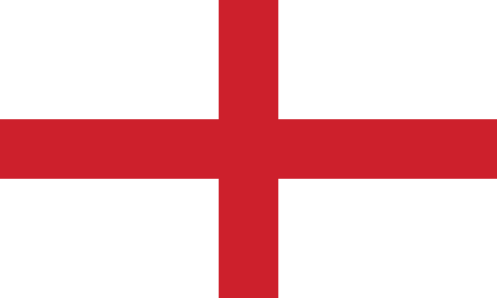 Drapeau de l'Angleterre (croix de saint Georges)